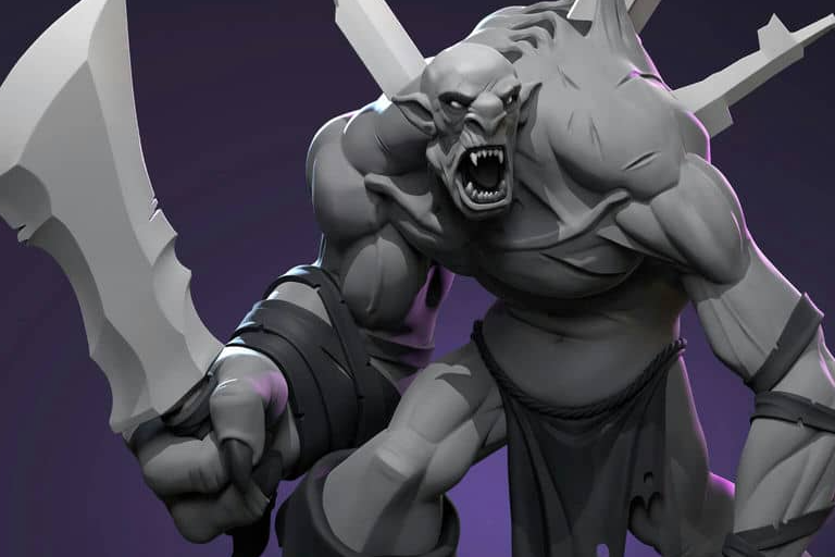 ZBrush模型免费下载：精美模型轻松获取