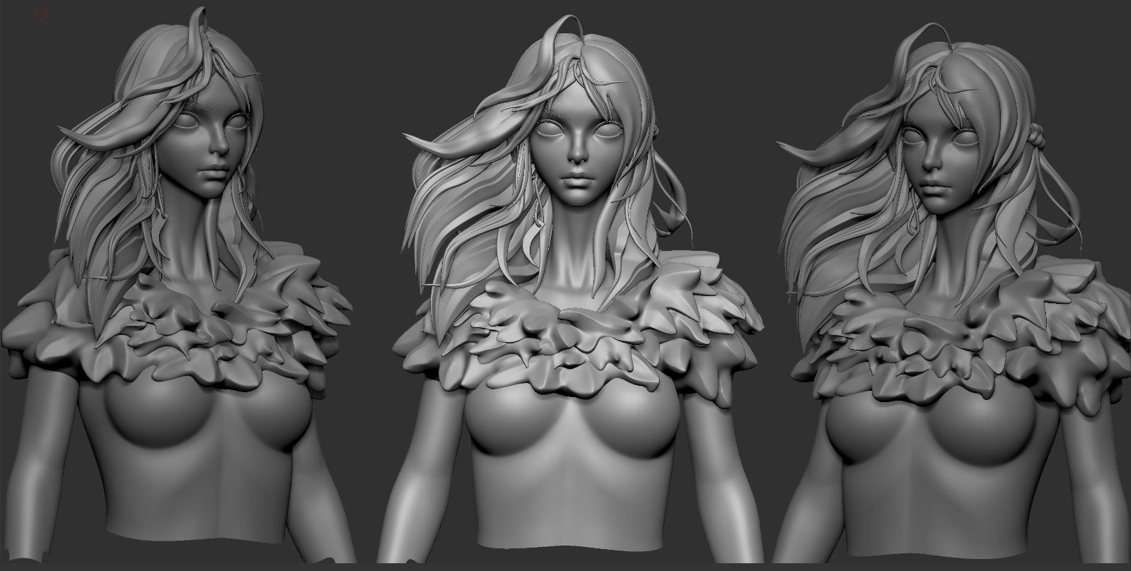 zbrush风格化角色雕刻