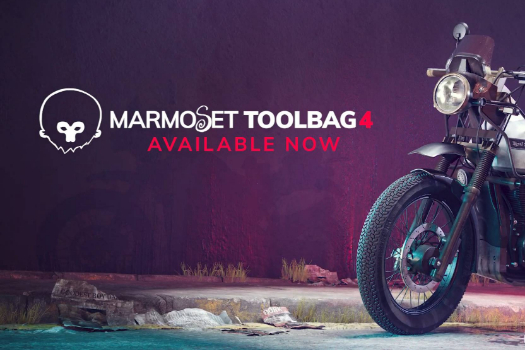 Marmoset Toolbag4 八猴渲染器 新功能（附带安装包）